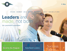 Tablet Screenshot of leadershipvi.com